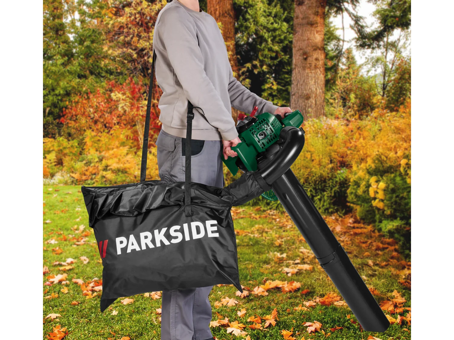 PARKSIDE Aspirateur/souffleur de feuilles  essence PBLS 26 B2, 266 km/h, 900 W
