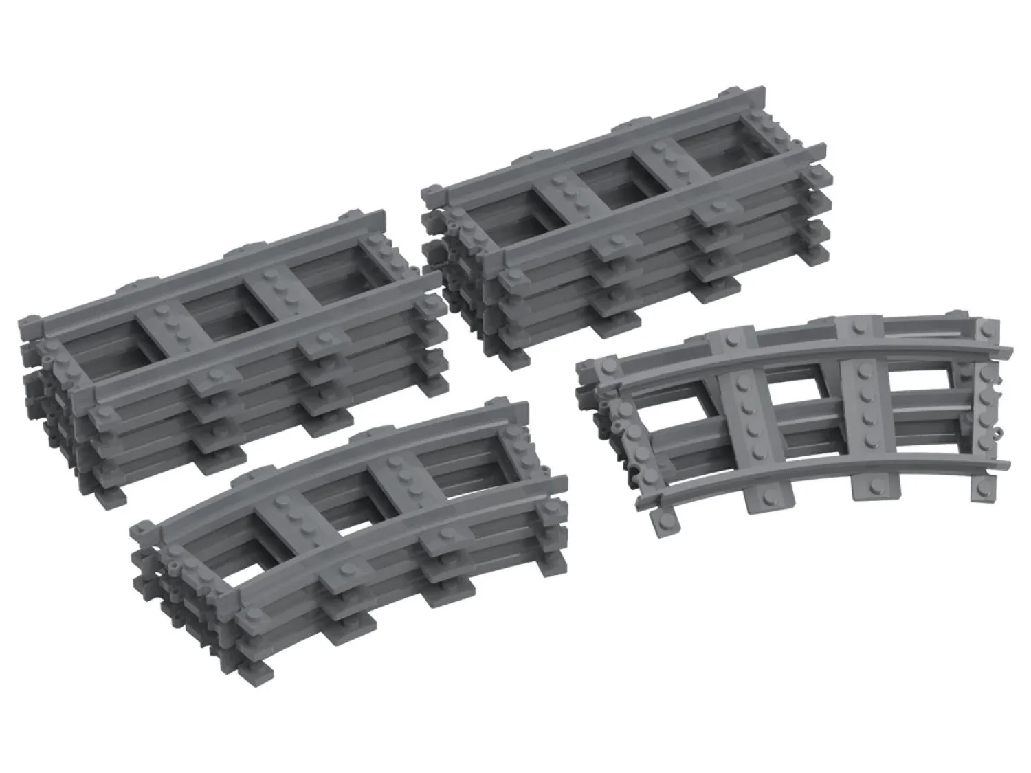 Playtive Clippys Set de rails ou d'aiguillages