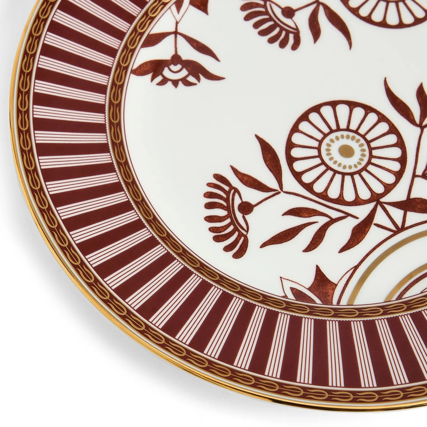 Red Splendour Salad Plate
