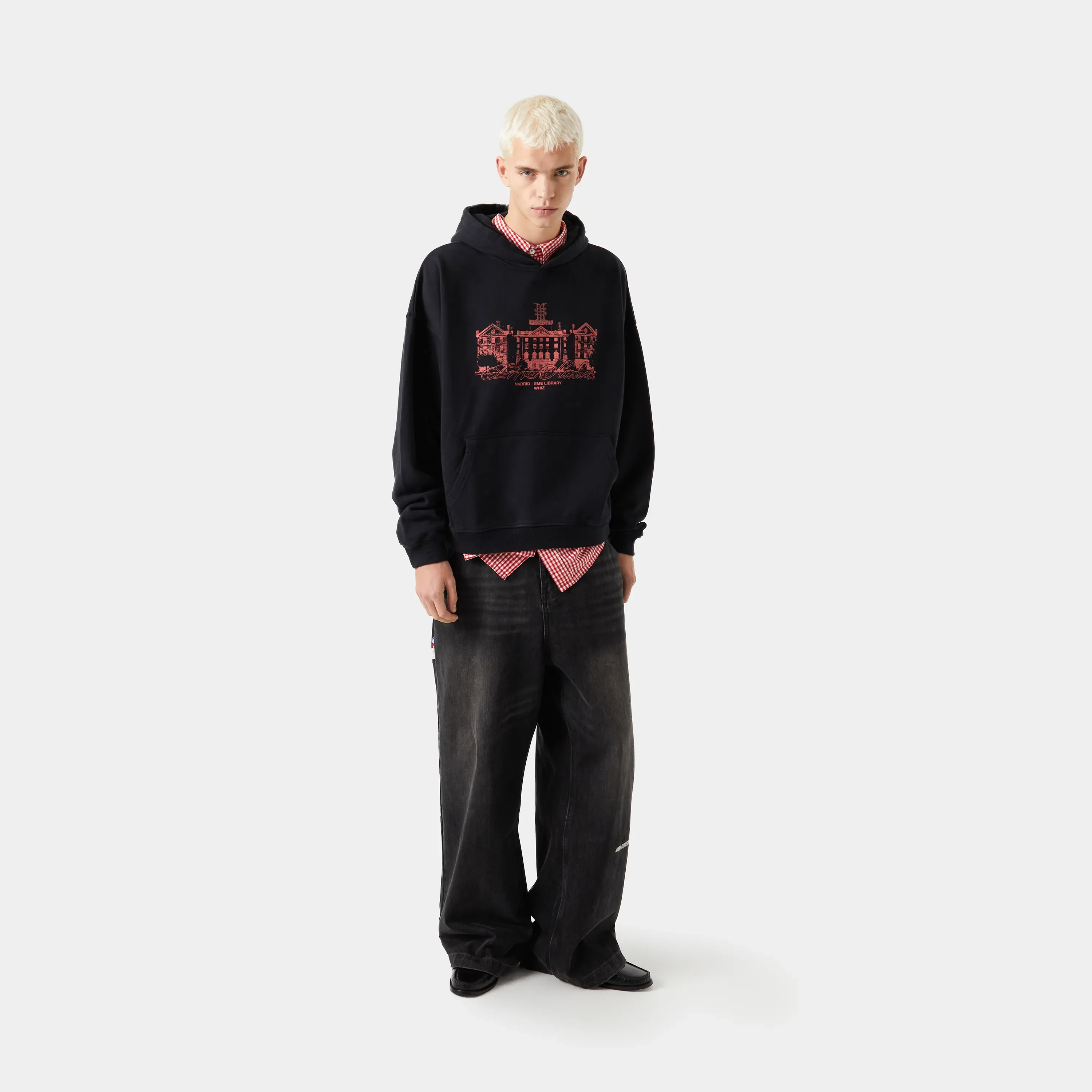 Book Shadow Oversized Hoodie