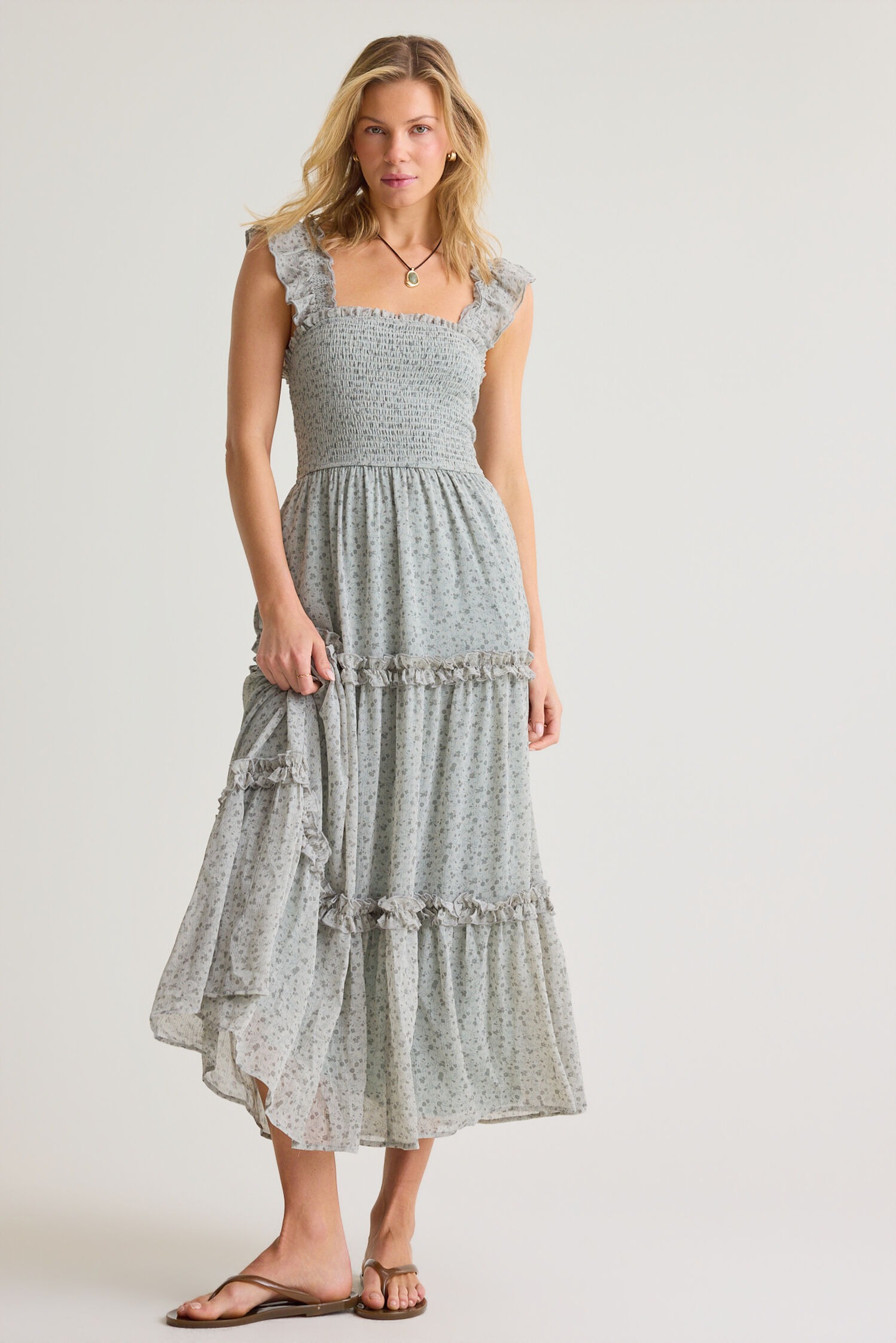 Blakelee Floral Midi Dress