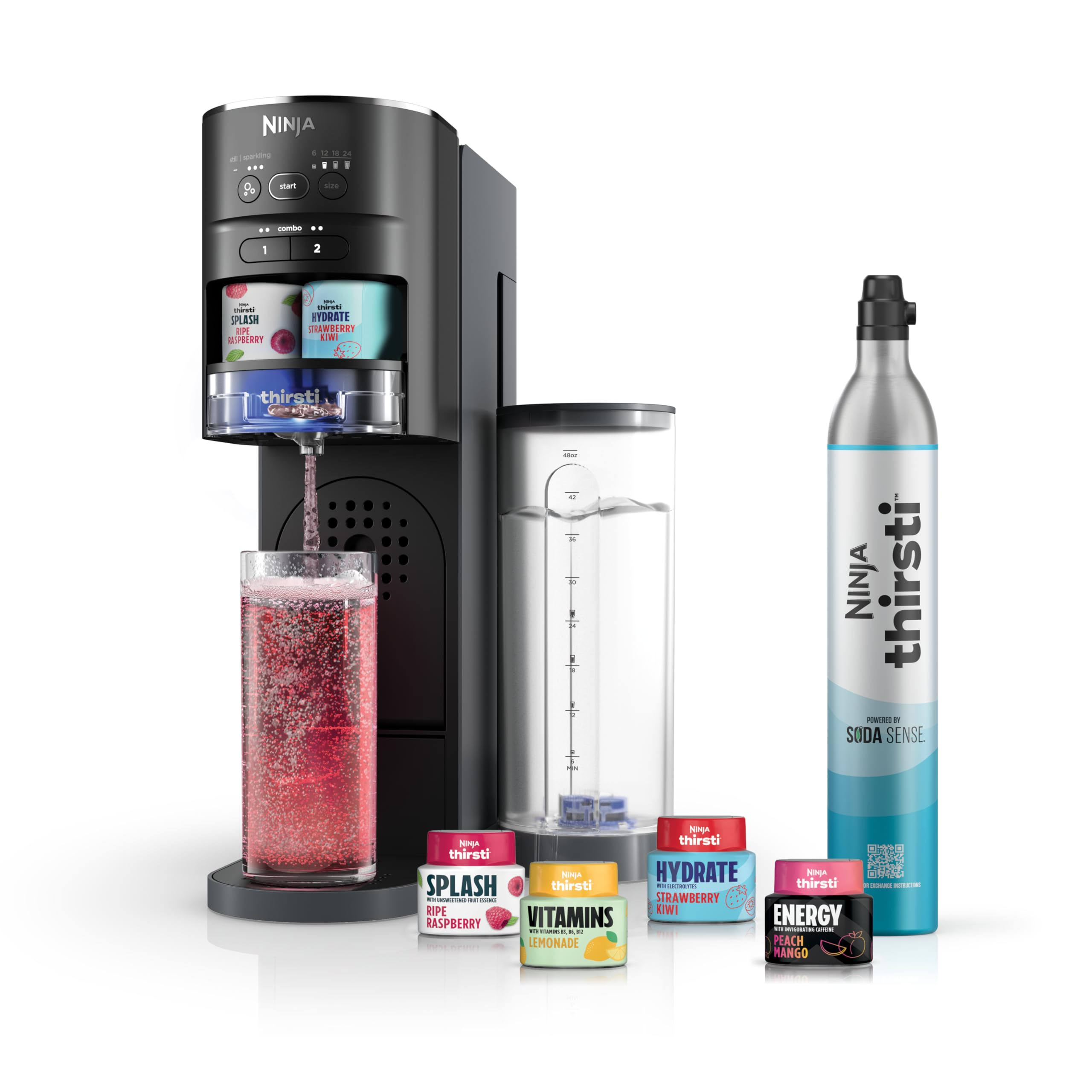 Ninja Thirsti Sparkling & Still Drink System | WC1001