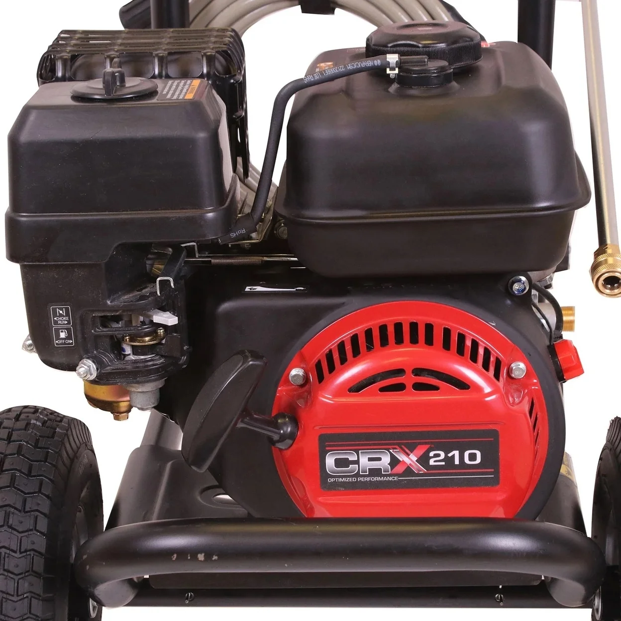 TROY BILT Troy - Bilt 3400 PSI at 2.4 GPM Gas Pressure Washer, 208cc Engine, Durable Steel Frame