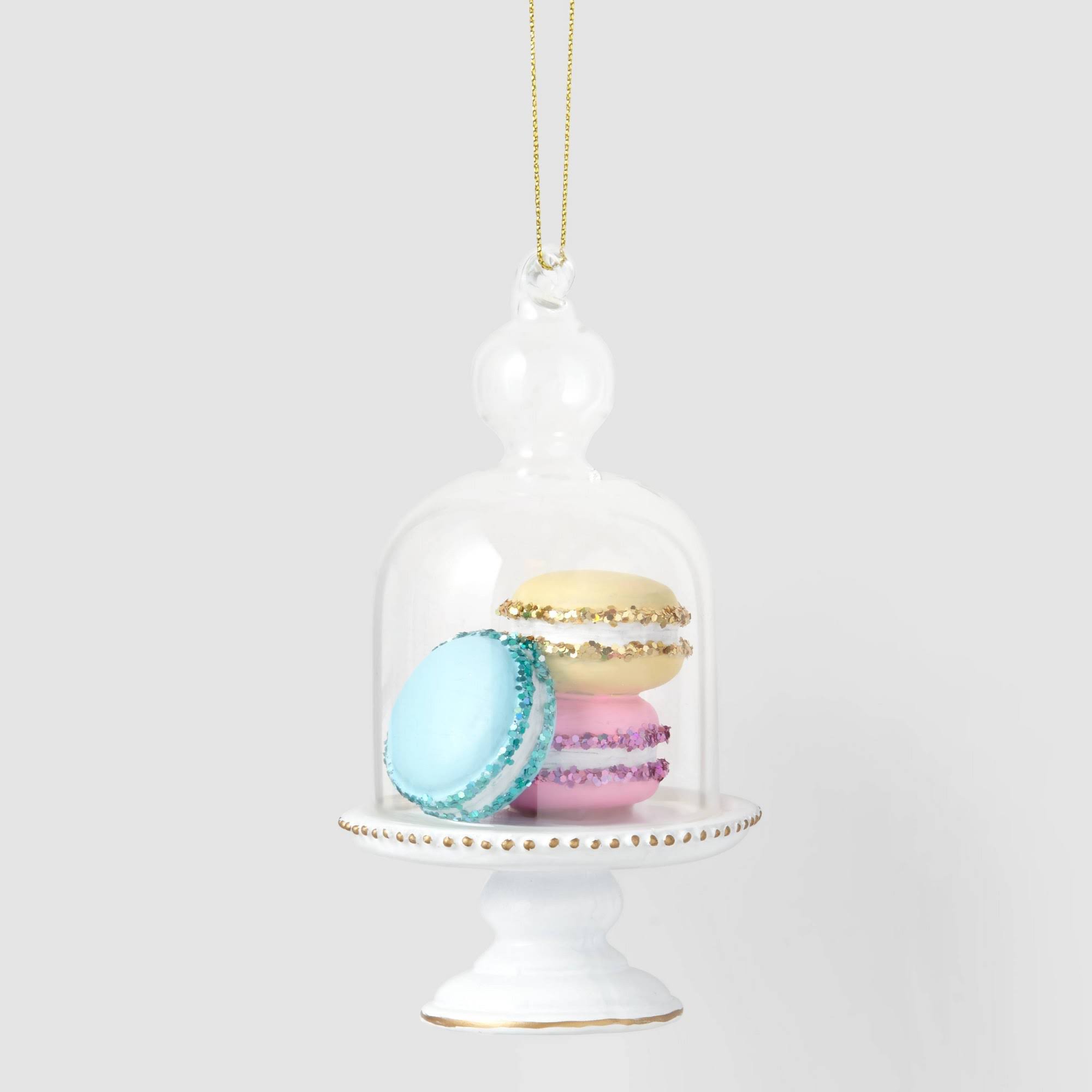 Wondershop Macaron Glass Christmas Tree Ornament | Target