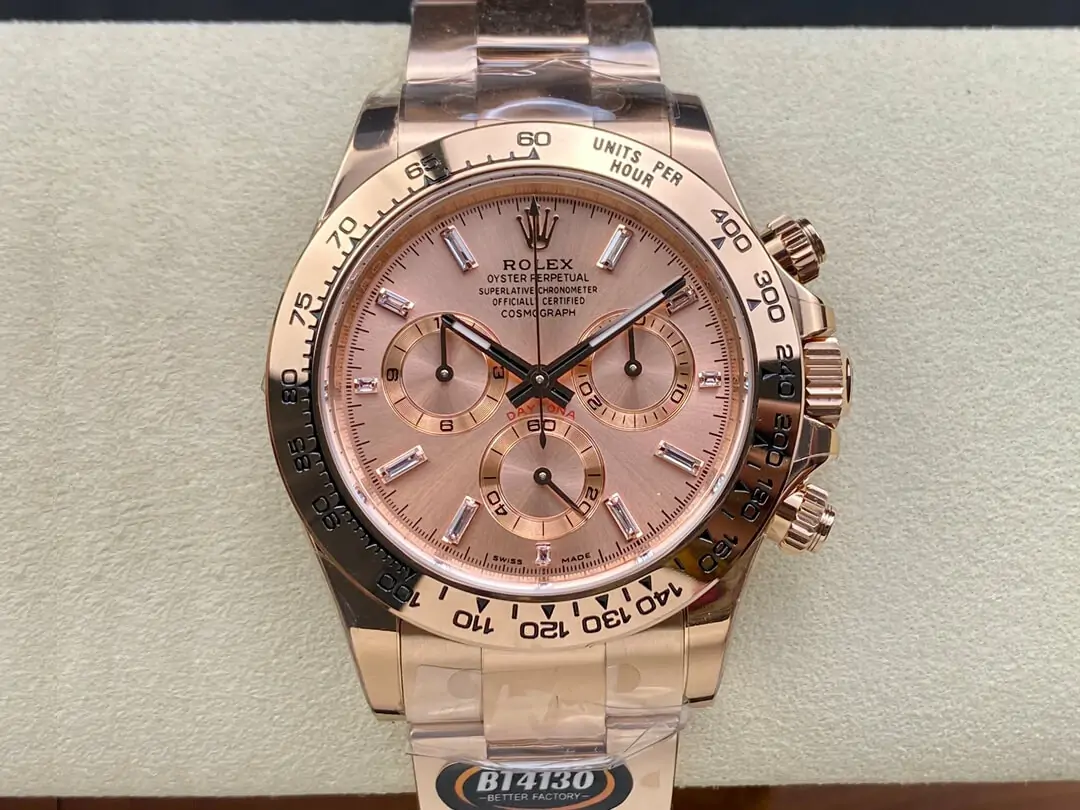 Rolex Daytona M116505-0012 BT Factory Rose Strap