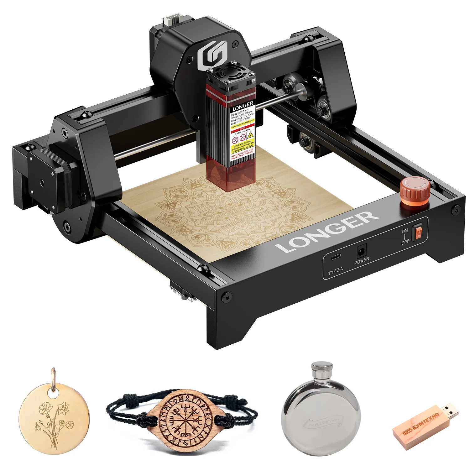 Graveur laser miniature RAY5 plus long