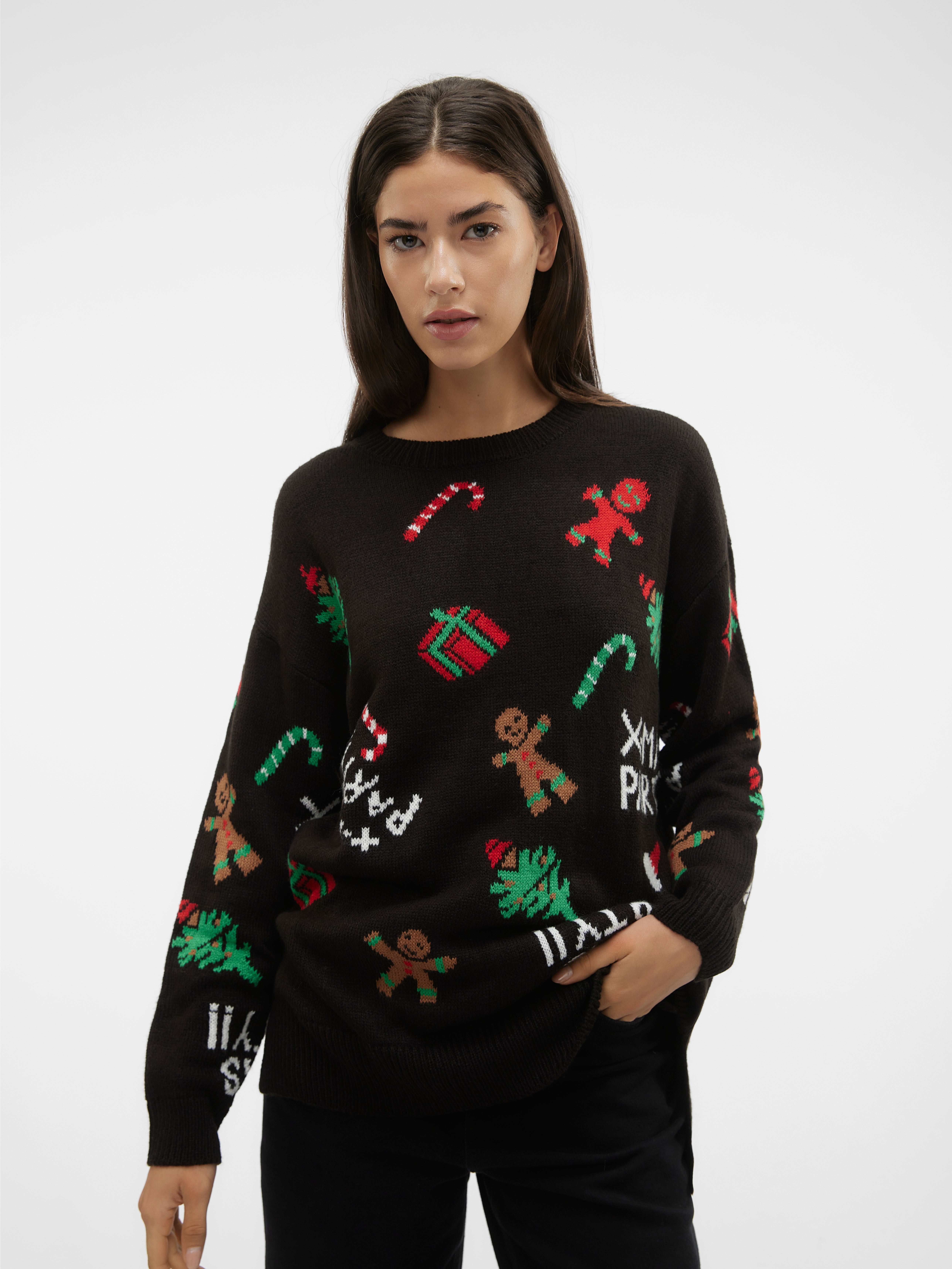 VERO MODA® VMXMASPARTY Knitted pullover