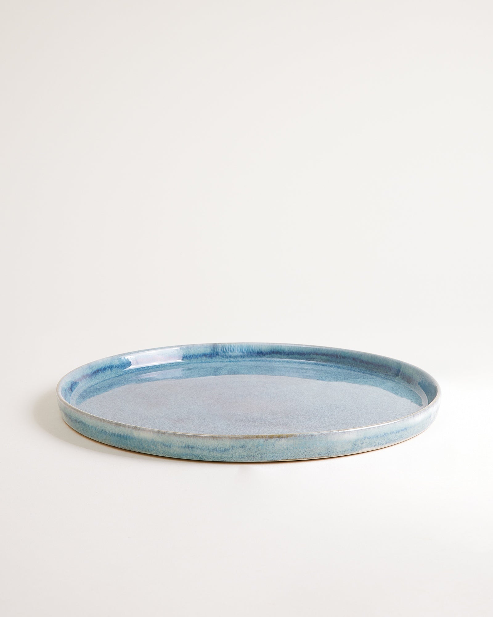 CORDOAMA - LARGE PLATE MODERN GREEN-BLUE