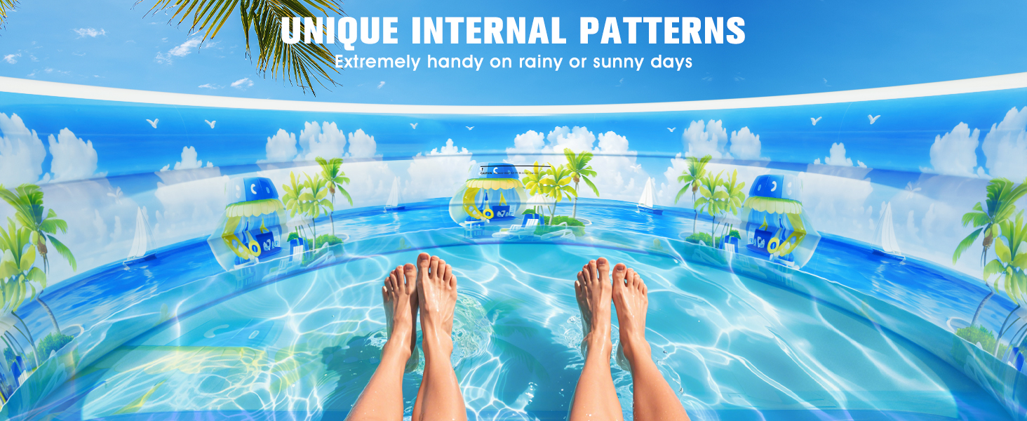 Inflatable Pool with Canopy