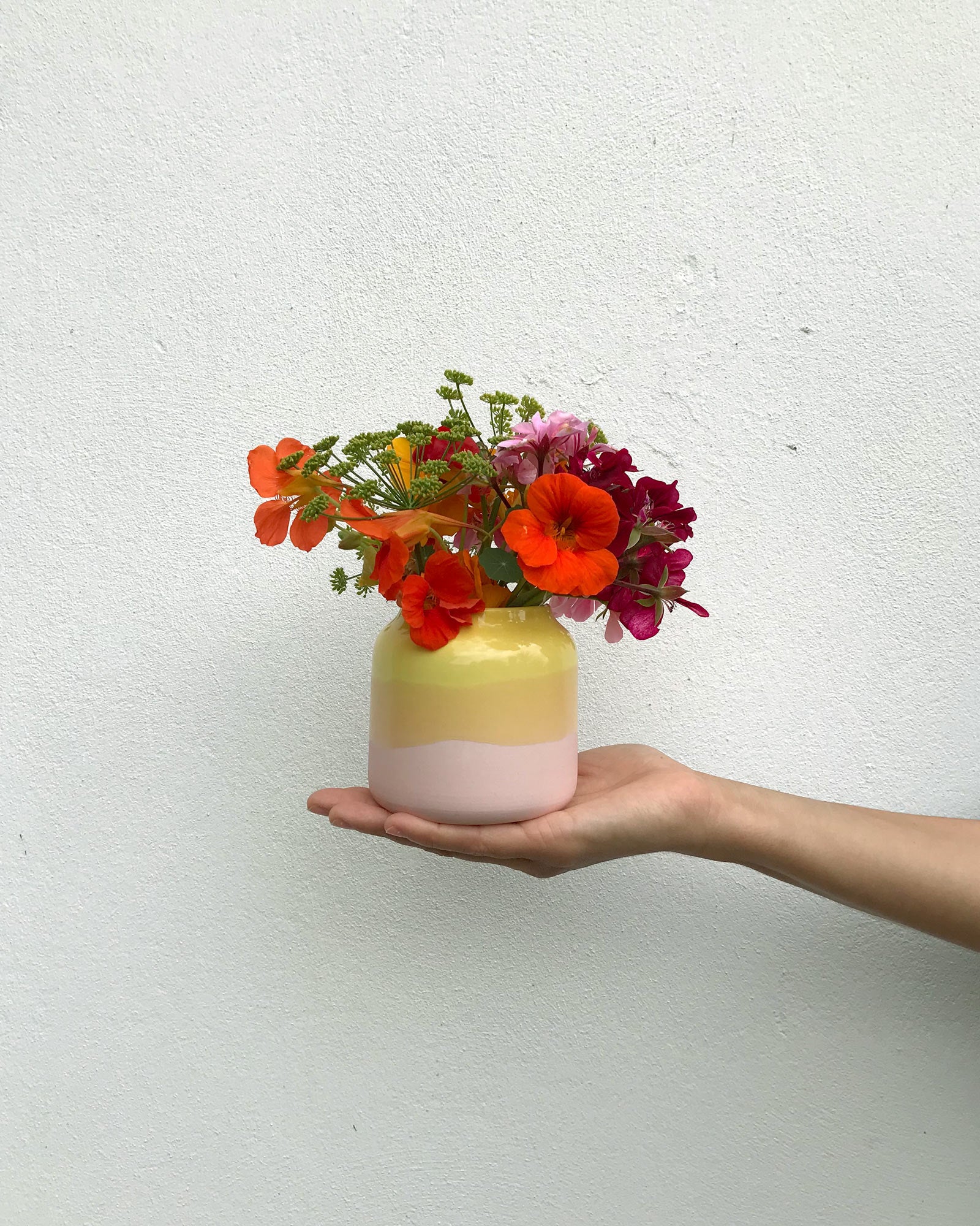 BEBÉ - VASE S YELLOW ROSÉ