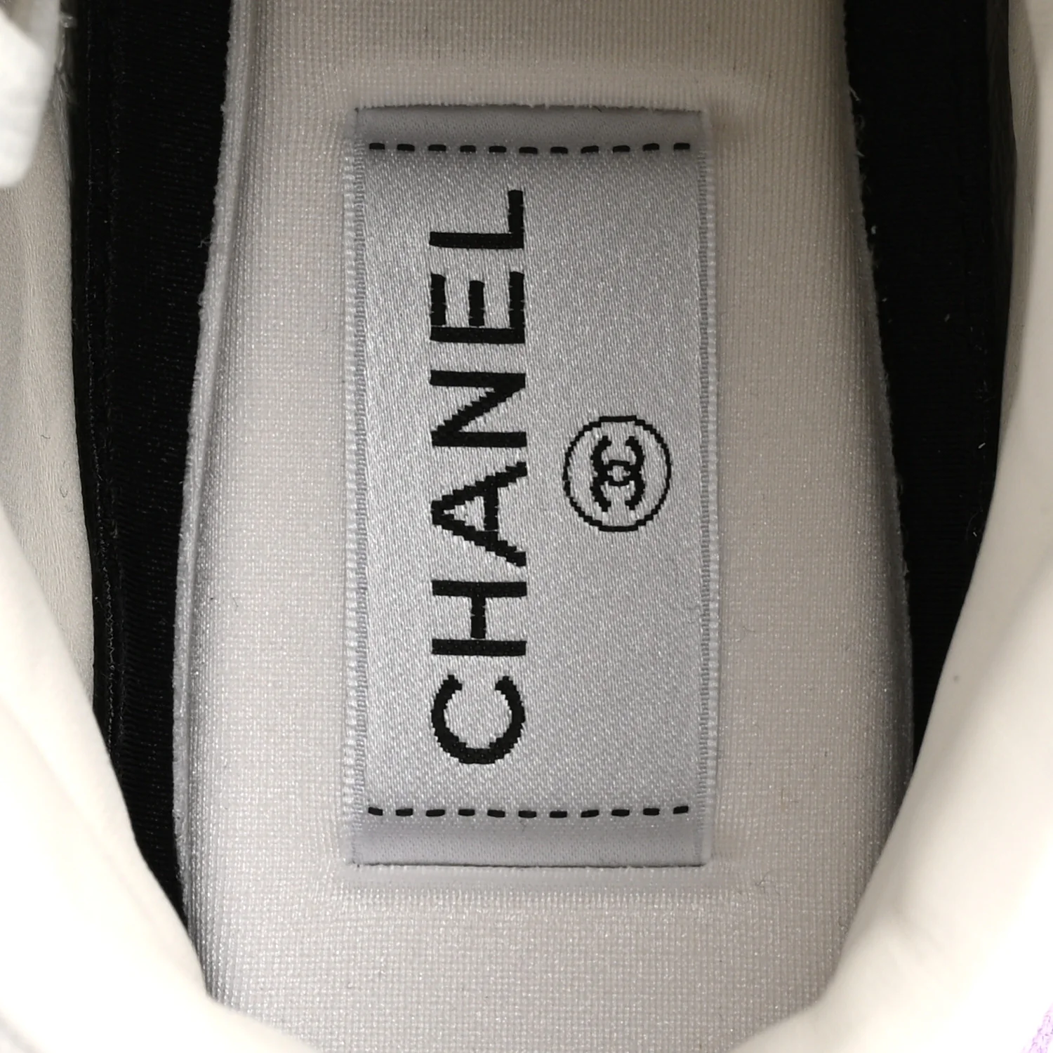 Cotton High Top Sneakers 38 Purple White