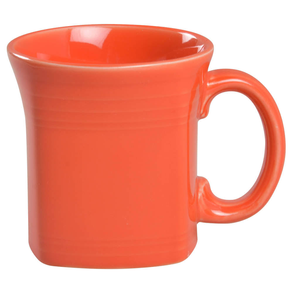 Fiesta Square Mug in Poppy