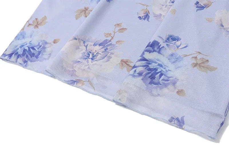 Robe Maxi Dos Nu Plongeant Fleurie Mode Été