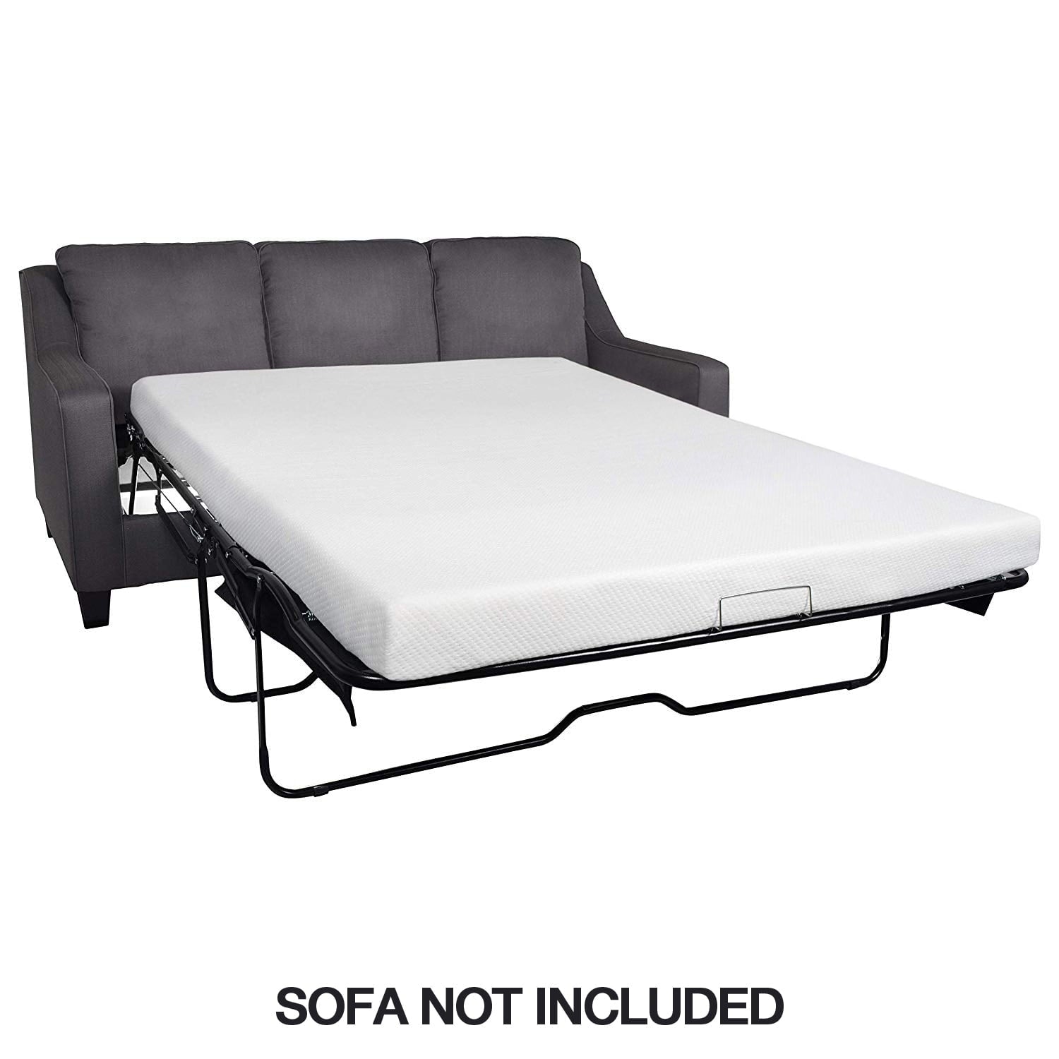 4.5-Inch Memory Foam Replacement Mattress for Full Size Sleeper Sofa and Couch Beds (Sofa Not Included) - Full