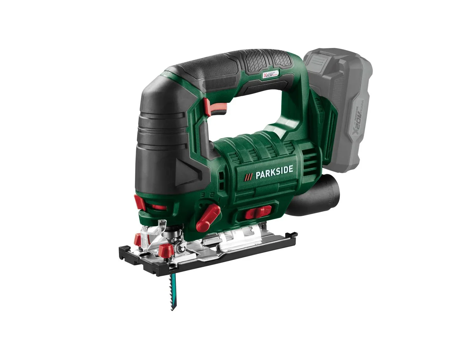 PARKSIDE Scie sauteuse pendulaire sans fil PSTDA 20-Li C3, 20 V