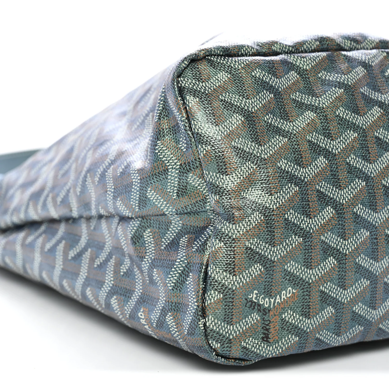 Iridescent Goyardine Boheme Hobo Pearly Green