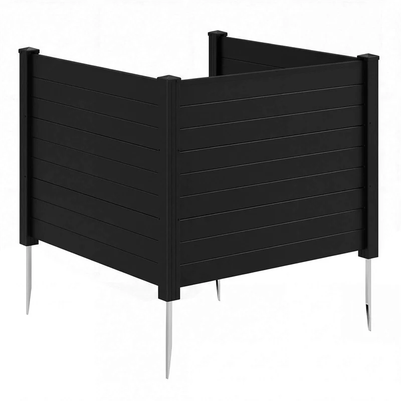 No-Dig Air Conditioner Fence 3/6 Panels, 48