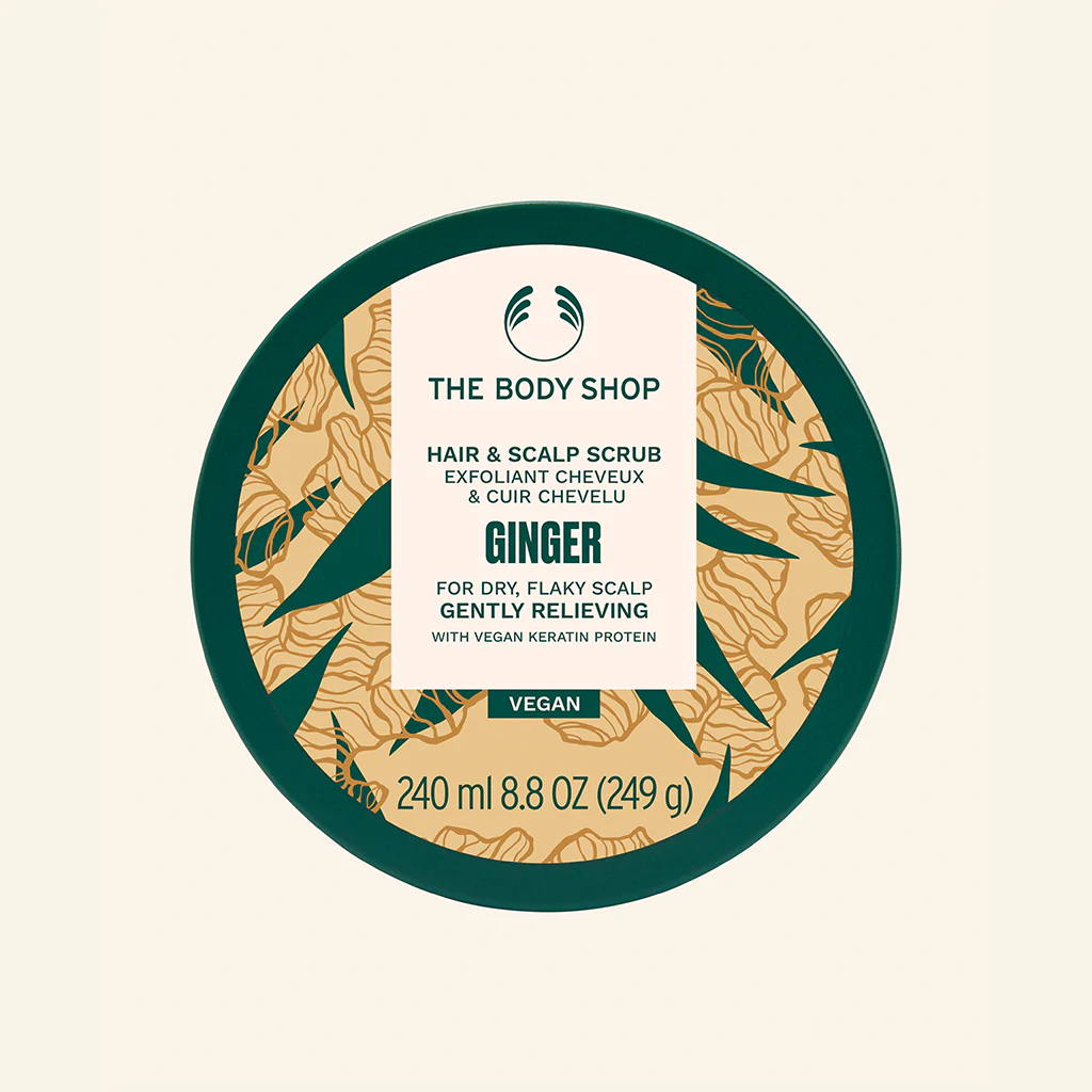 Ginger Hair and Scalp Scrub