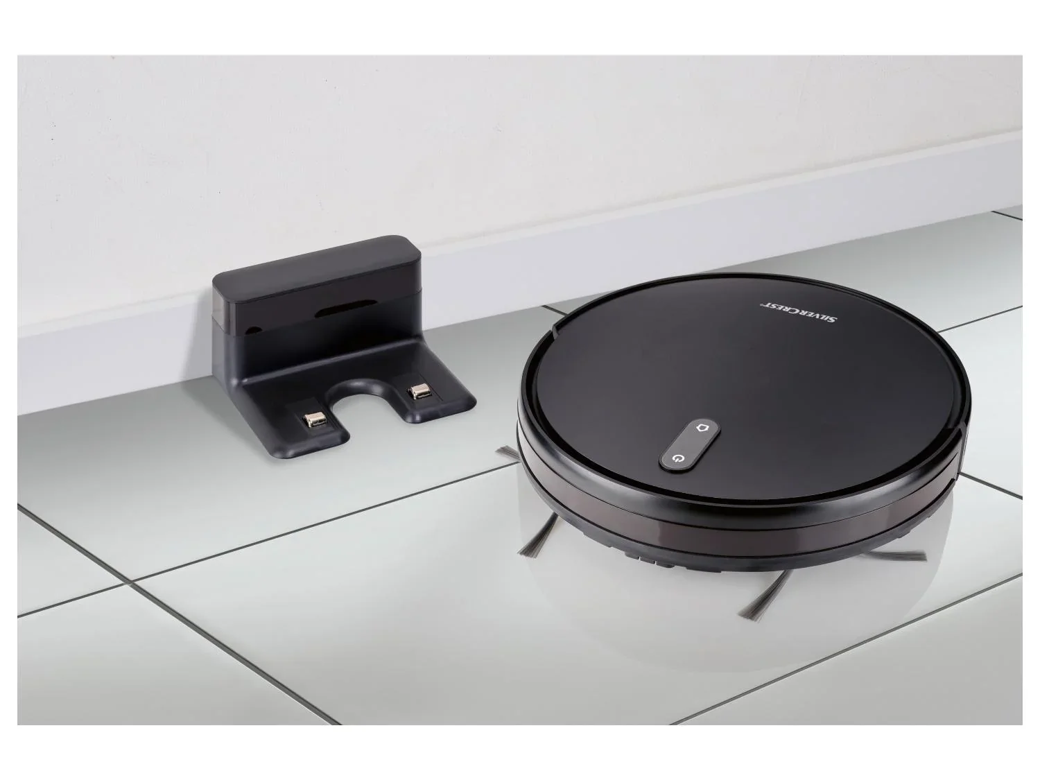 SILVERCREST Aspirateur robot avec fonction lavage