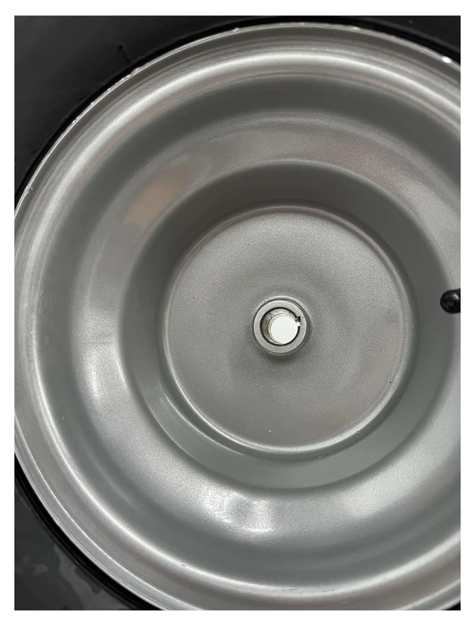 Set of 2 - Silver 20x8.00 - 8 Lawn Mower Tire with Rim - Fits on 3/4 in Axle