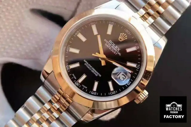 Rolex Datejust 41 126303 Gold Wrapped Black Dial