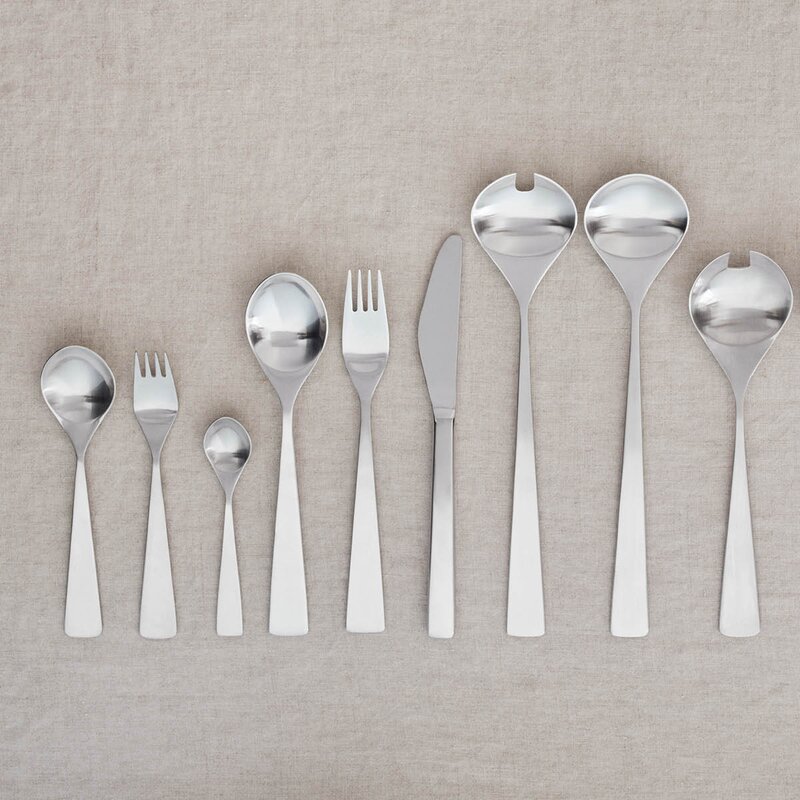 Maya dessertskje 16,5 cm stål