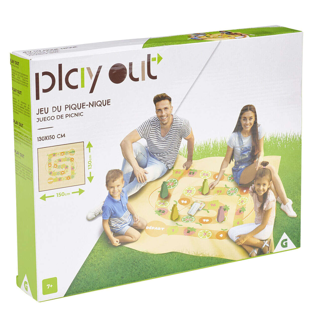 Jeu d'extérieur pique nique avec tapis 81 accessoires