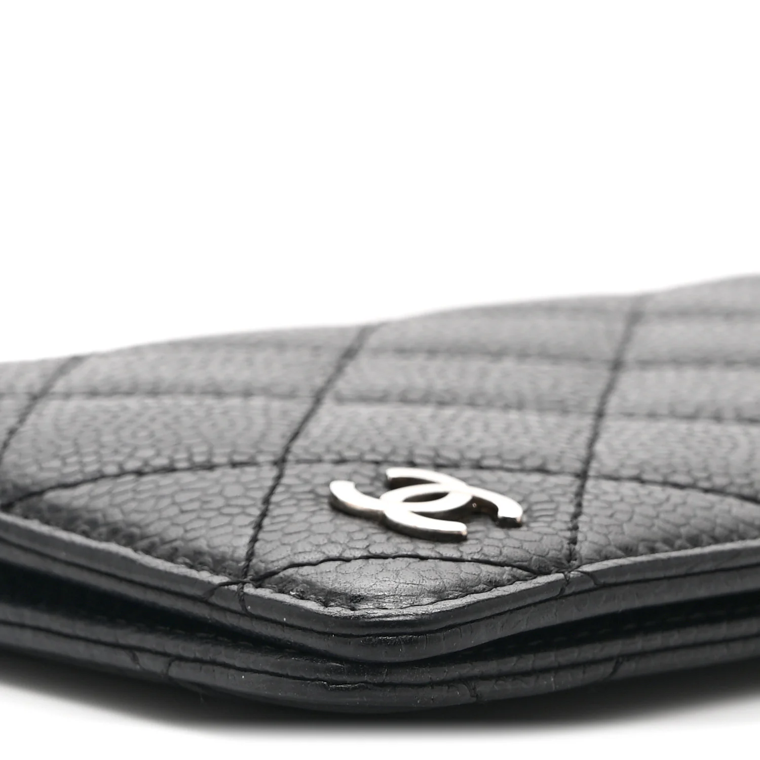 Caviar Quilted Agenda Cover Black