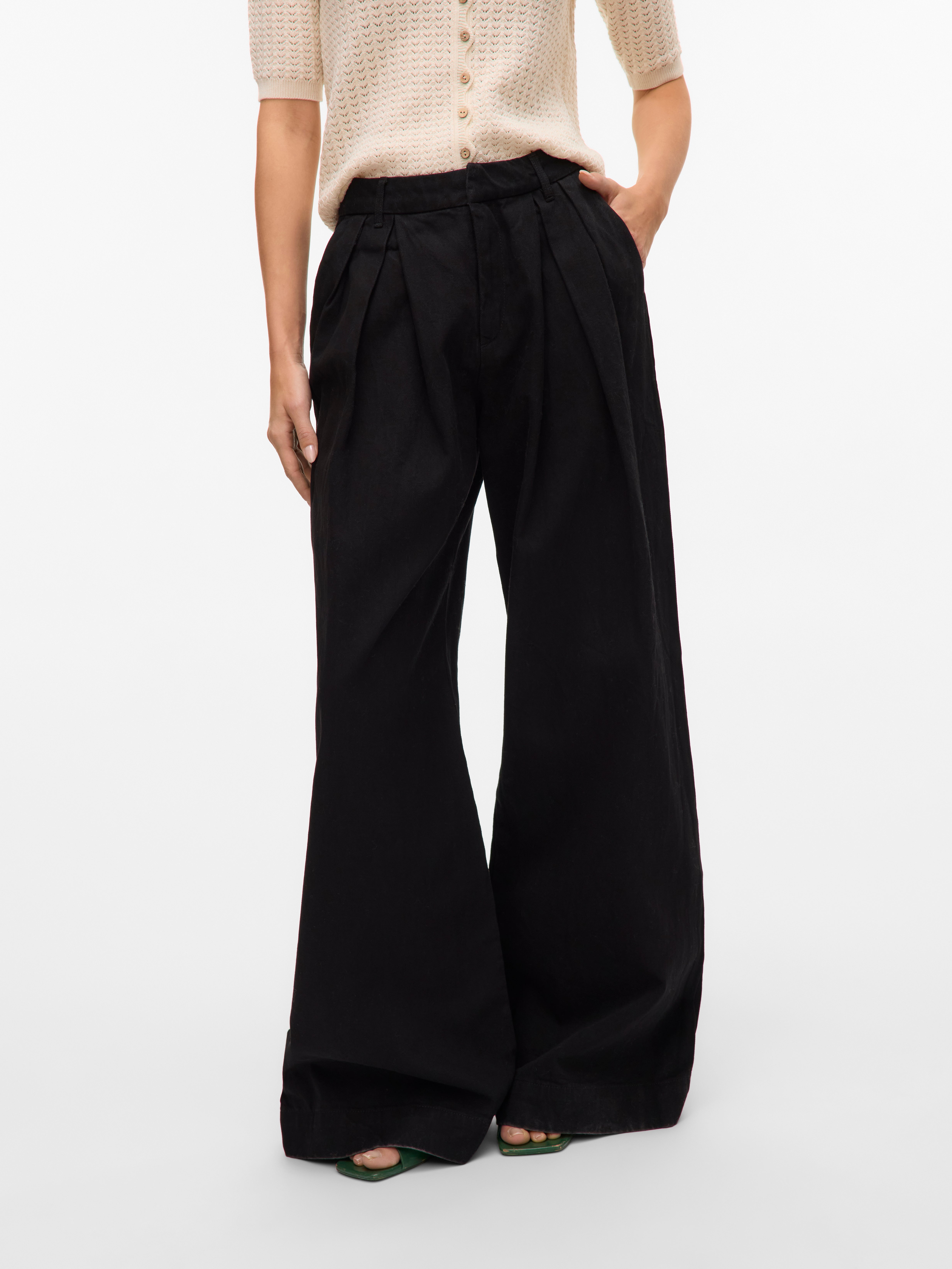 VERO MODA® VMPENNIE High rise Wide Leg Fit Jeans