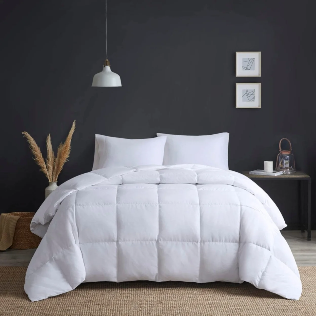 True North by Sleep Philosophy Polyester Down Comforter with White TN10-0490