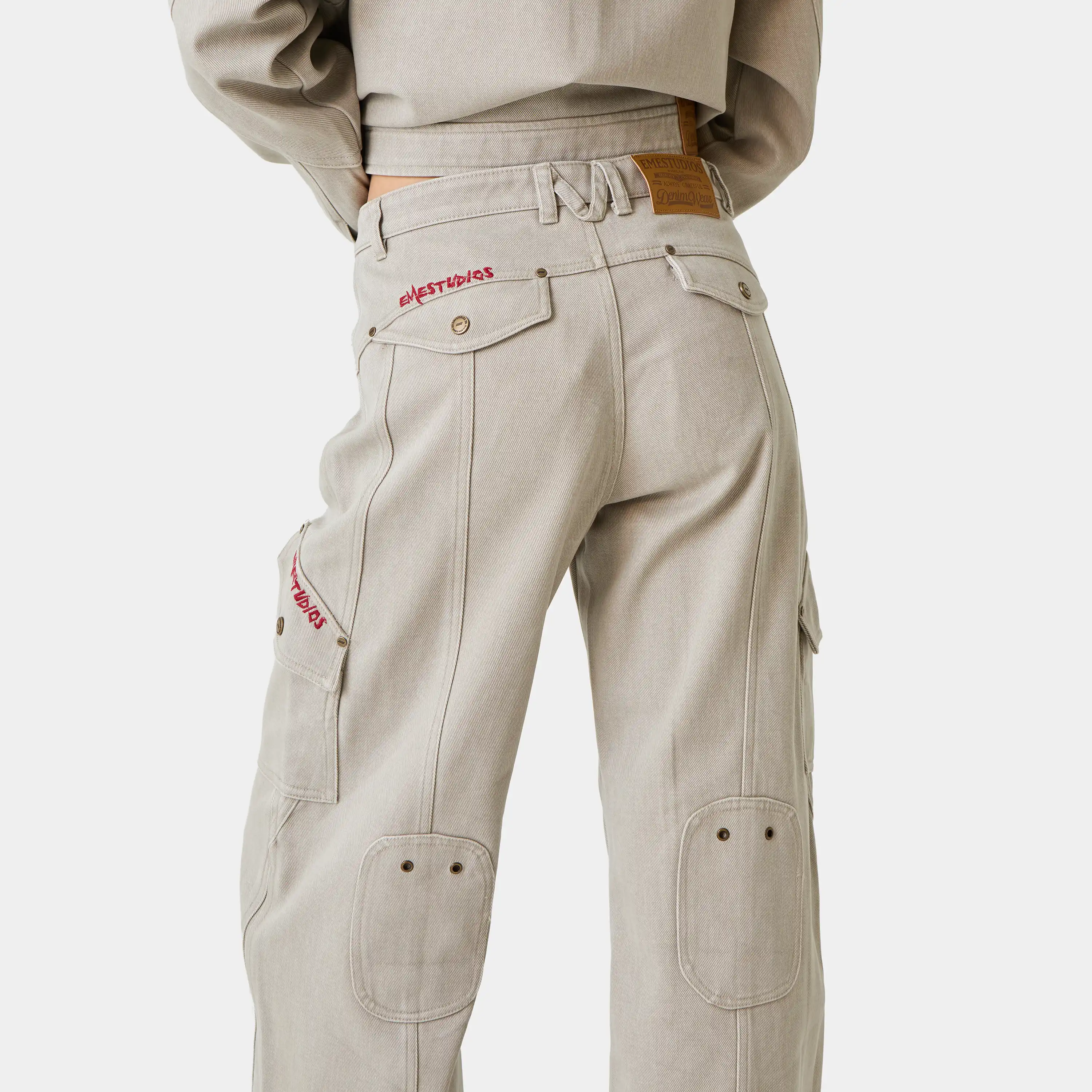 Montato Denim Cargo Pants