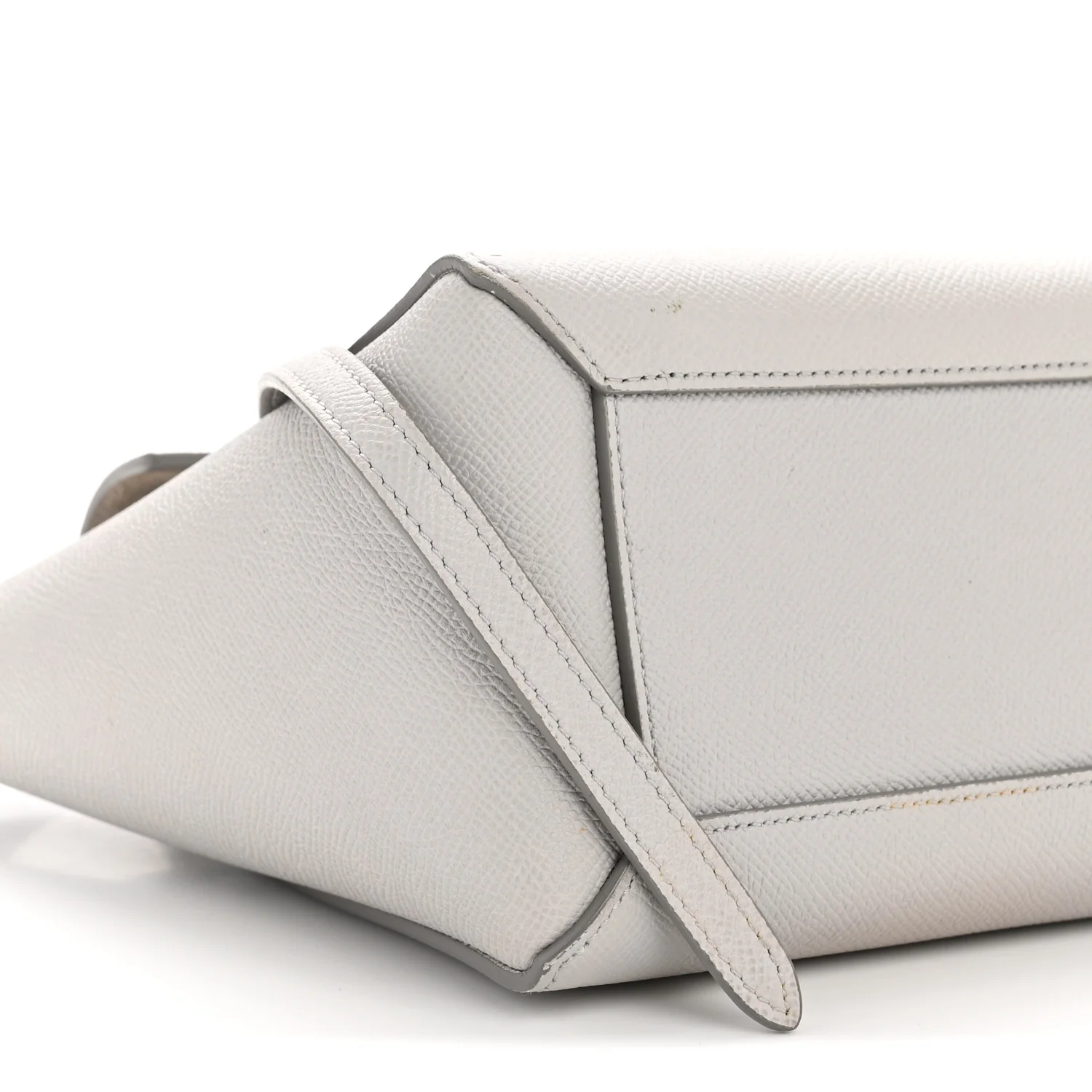Grained Calfskin Nano Belt Bag Mineral