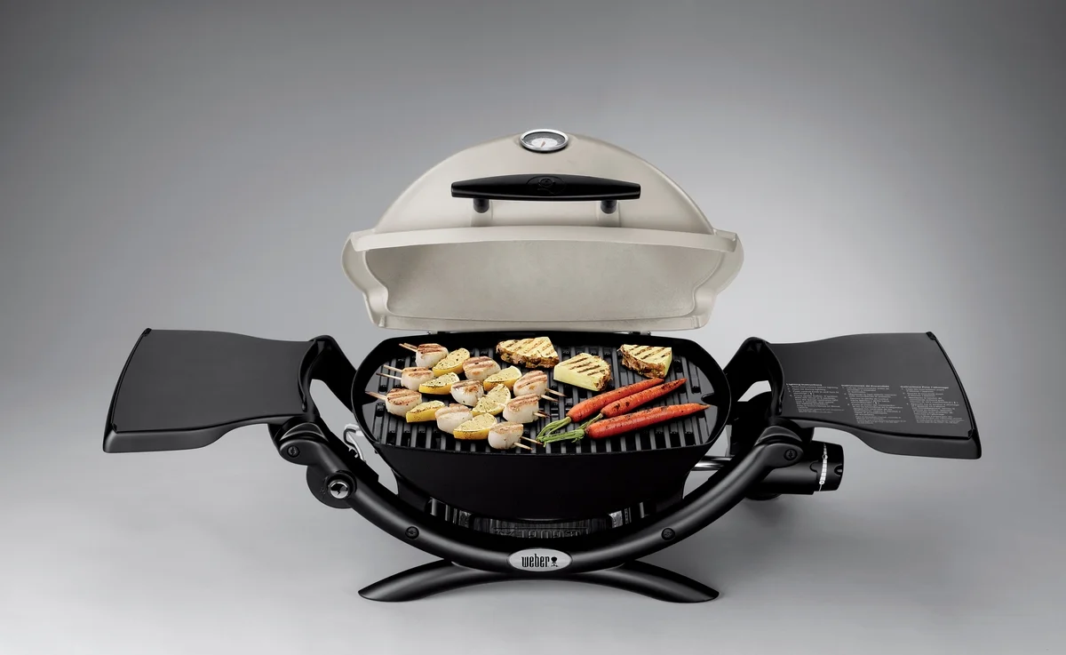Weber Q1200 1 - Burner Titanium Gas Grill