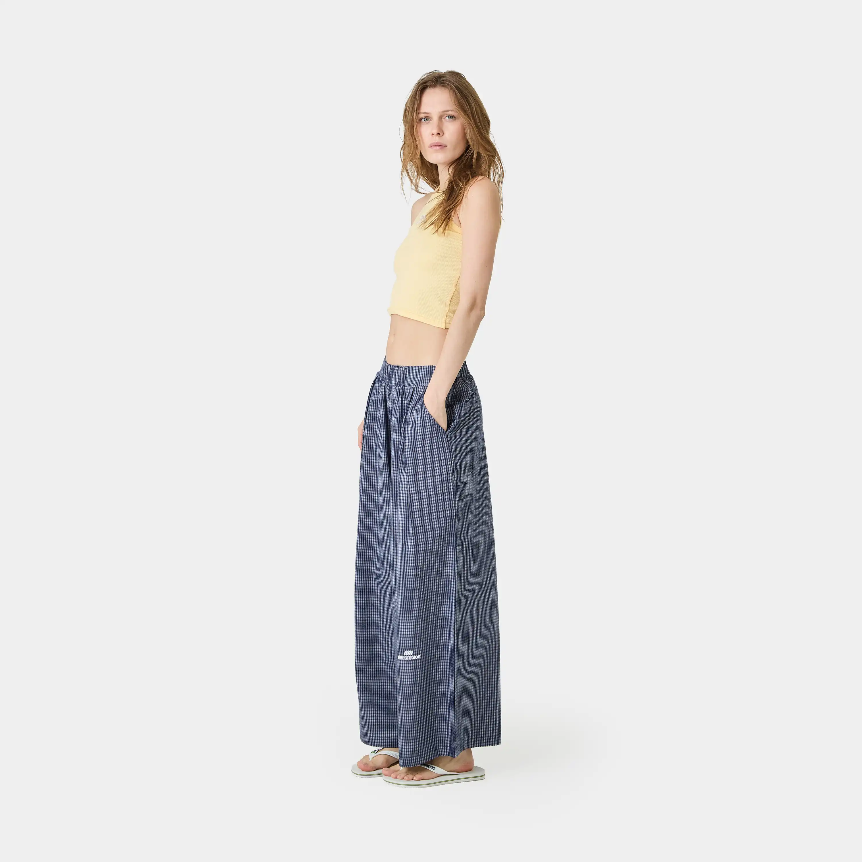 AGL Navy Wide Pants