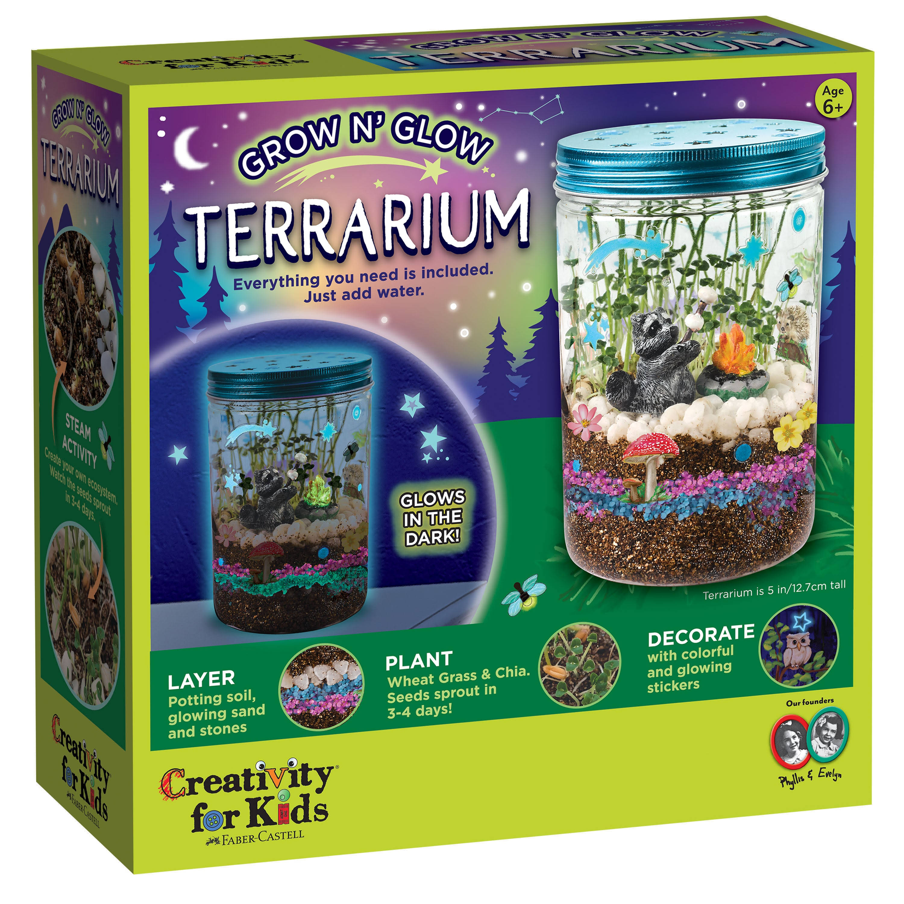 Creativity for Kids Grow 'n Glow Terrarium