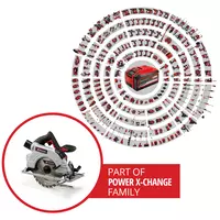 Scie circulaire sans fil TP-CS 18/190 Li BL - Solo