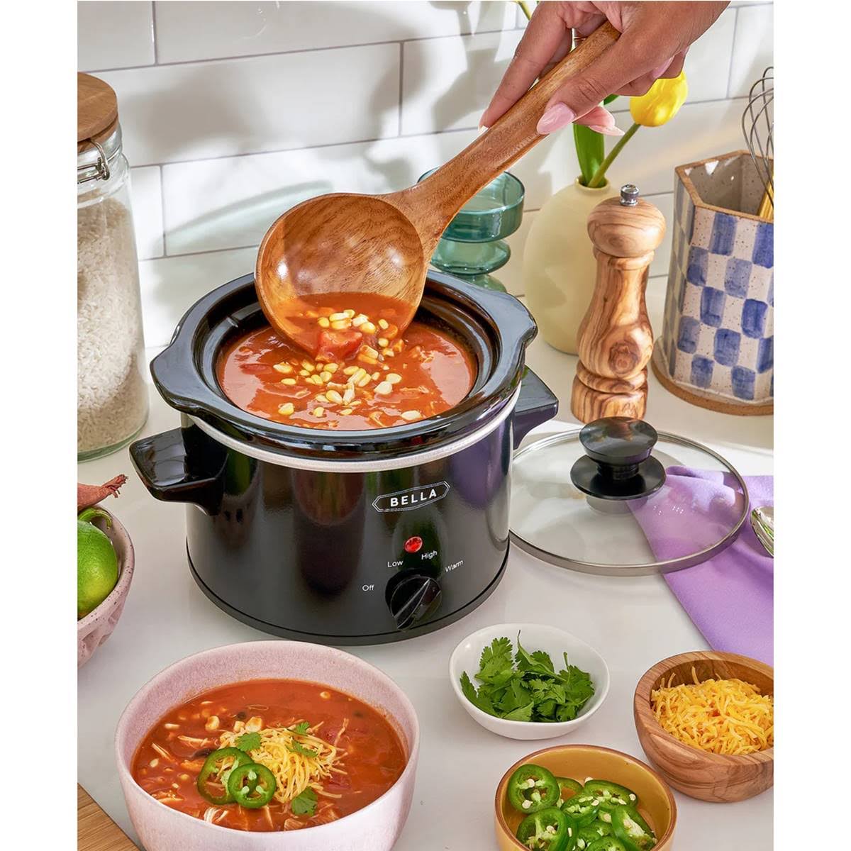 Bella - 1.5-Quart Manual Slow Cooker
