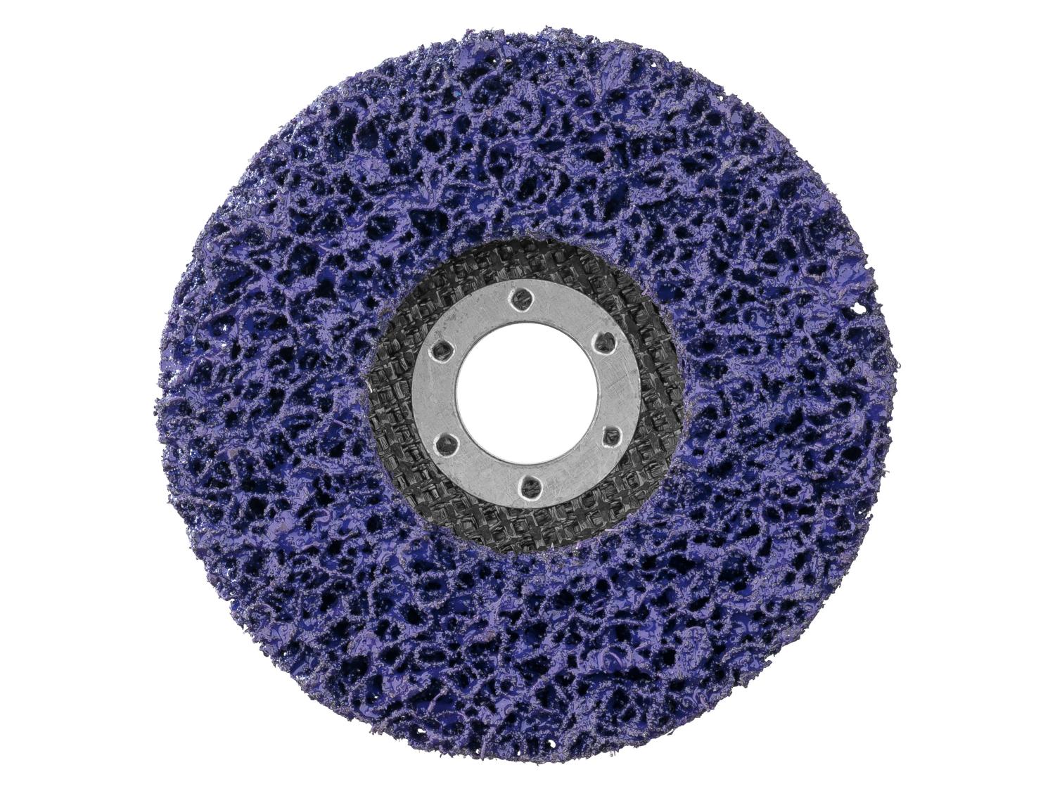 Set de disques ou Plateau auto-agrippant avec disques abrasifs,  115 mm