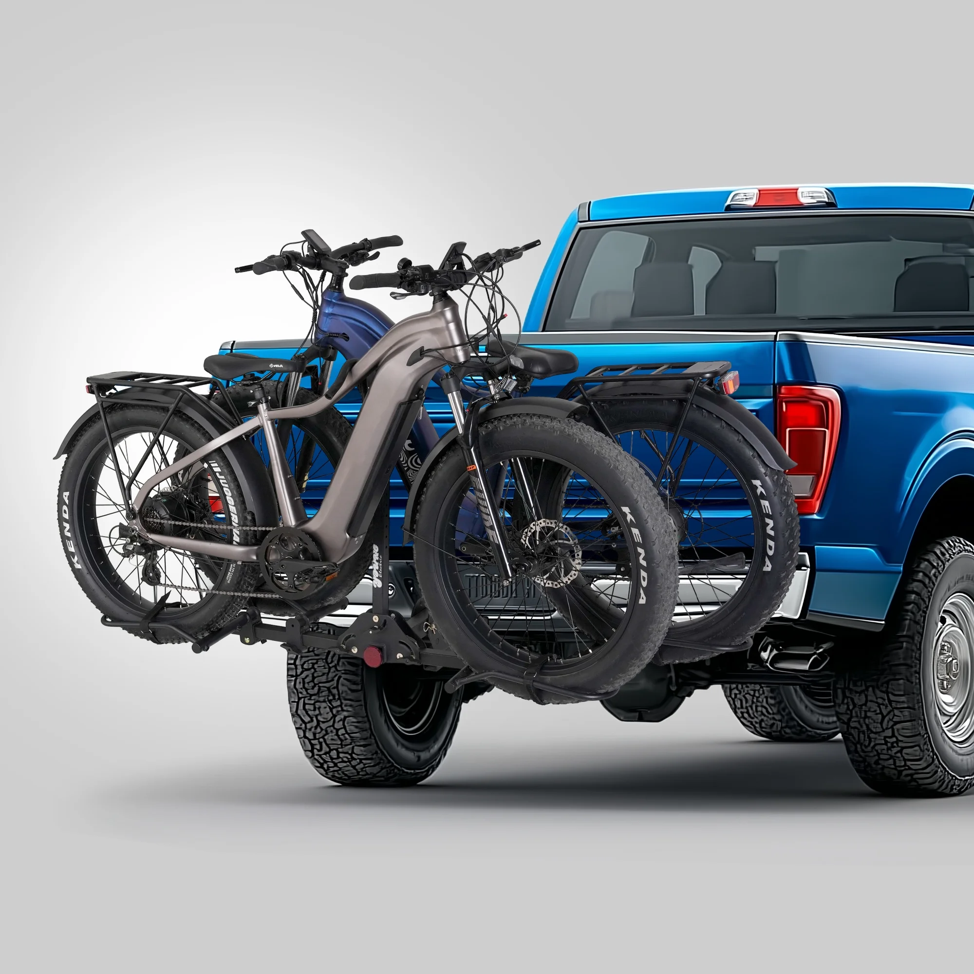 Electric Ebike Rack, 200lb Capacity, Alloy Steel Hitch Mount, Fits 5-Inch Fat Tire Bikes, 2-Inch Receiver(2 Bike Rack/200lbs, Fits up to 58'' Wheelbase) - Image 6