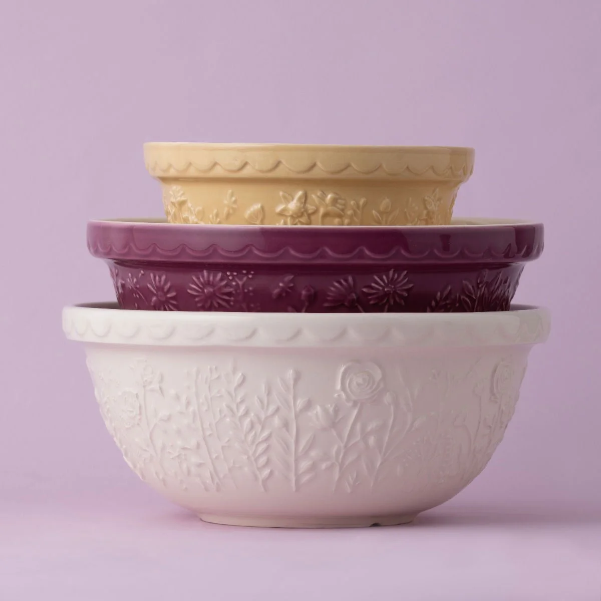 Mason Cash in the Meadow Mixing Bowls | Set of 3