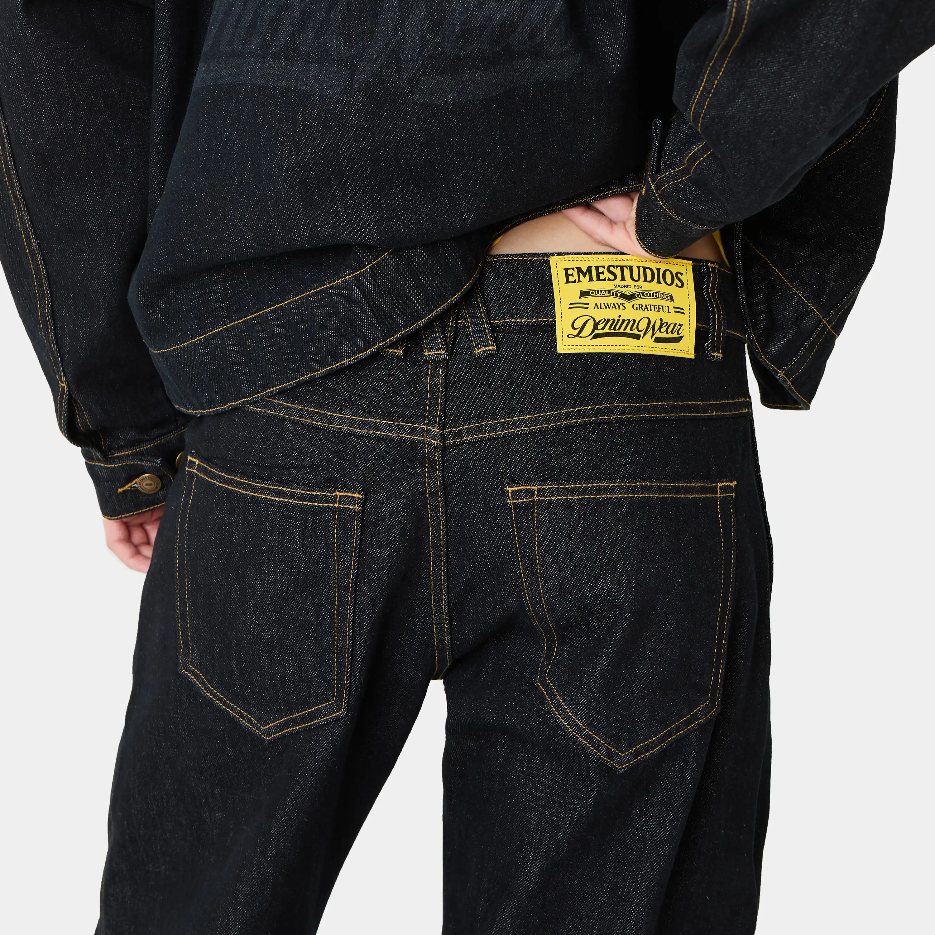 Ledger Raw Denim Pants
