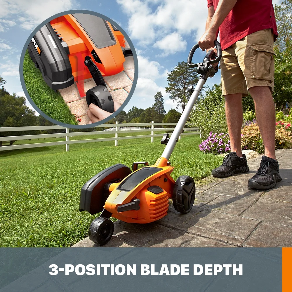 WG896 12 Amp 7.5" Electric Lawn Edger Trencher - Image 5