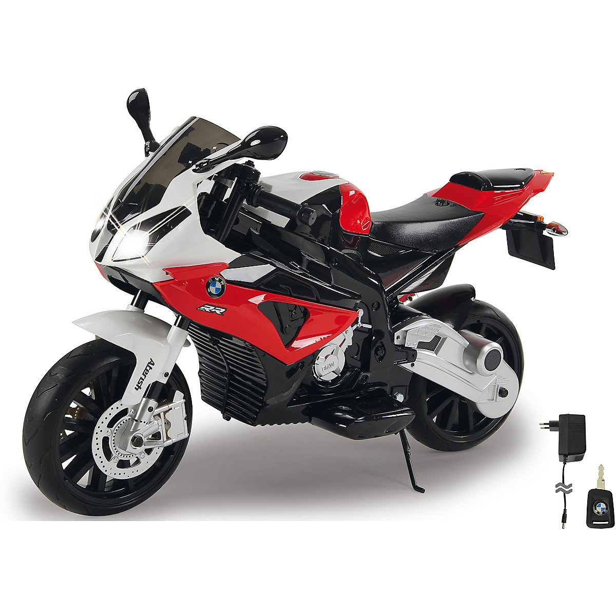 Moto électrique BMW S1000RR rouge 12V