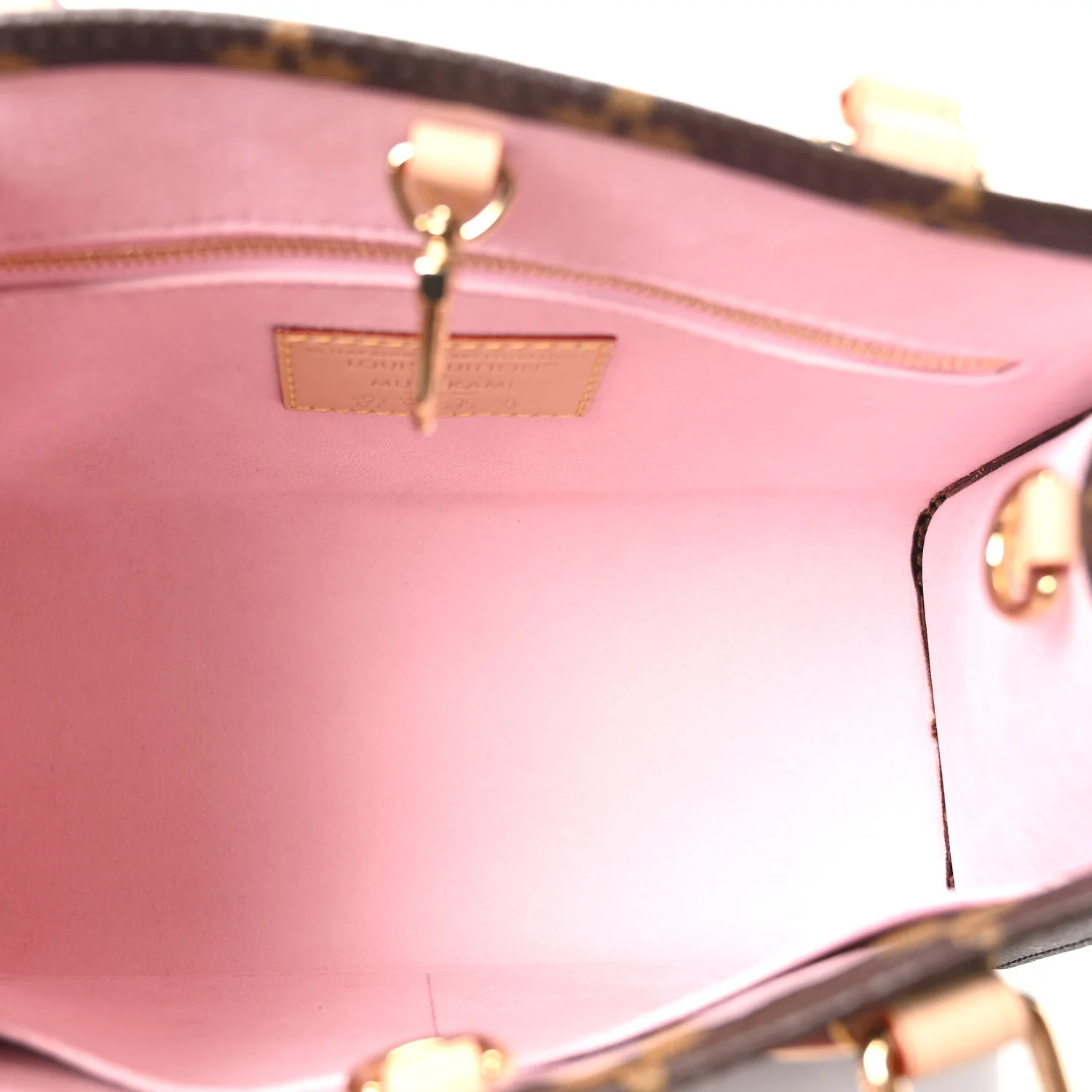 LV X TM Monogram Cherry Blossom Onthego PM Sakura Brown
