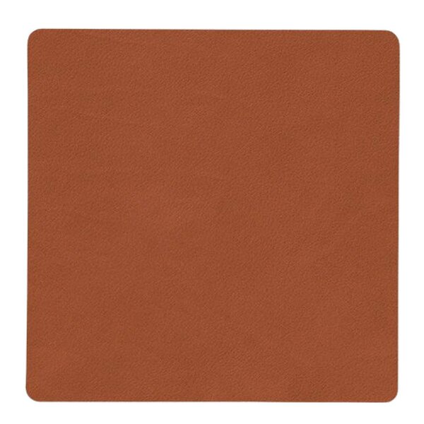Square Nupo glassbrikke 10 cm Rust