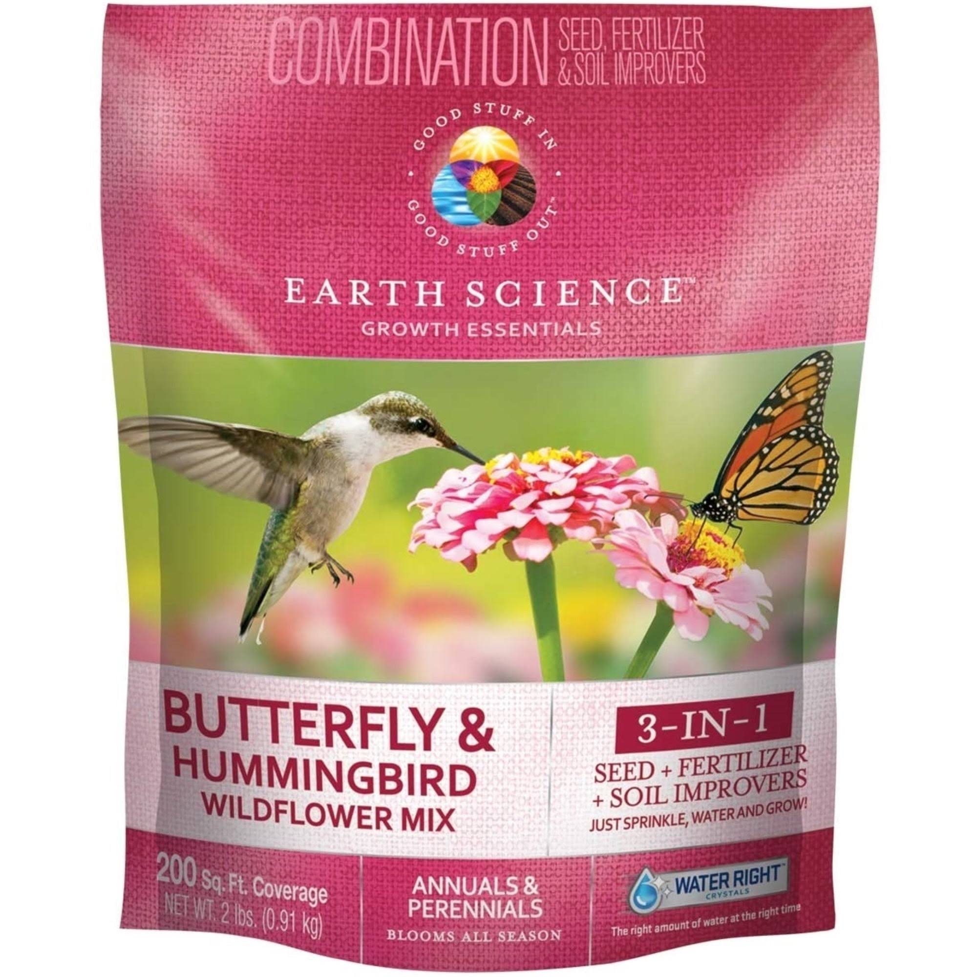 Earth Science 2 lb Butterfly & Hummingbird Wildflower Mix