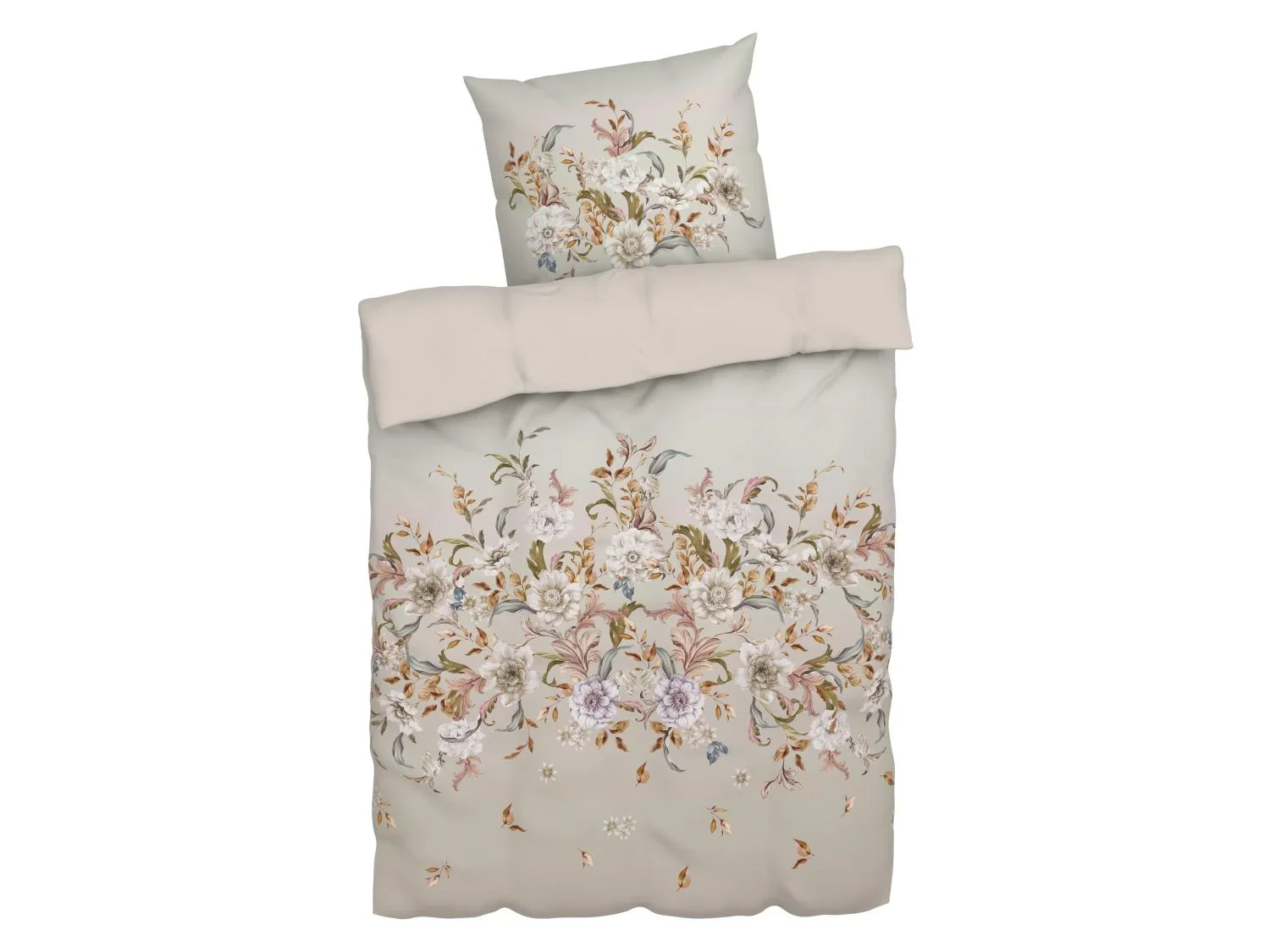 LIVARNO home Parure de lit en satin, 140 x 200 cm