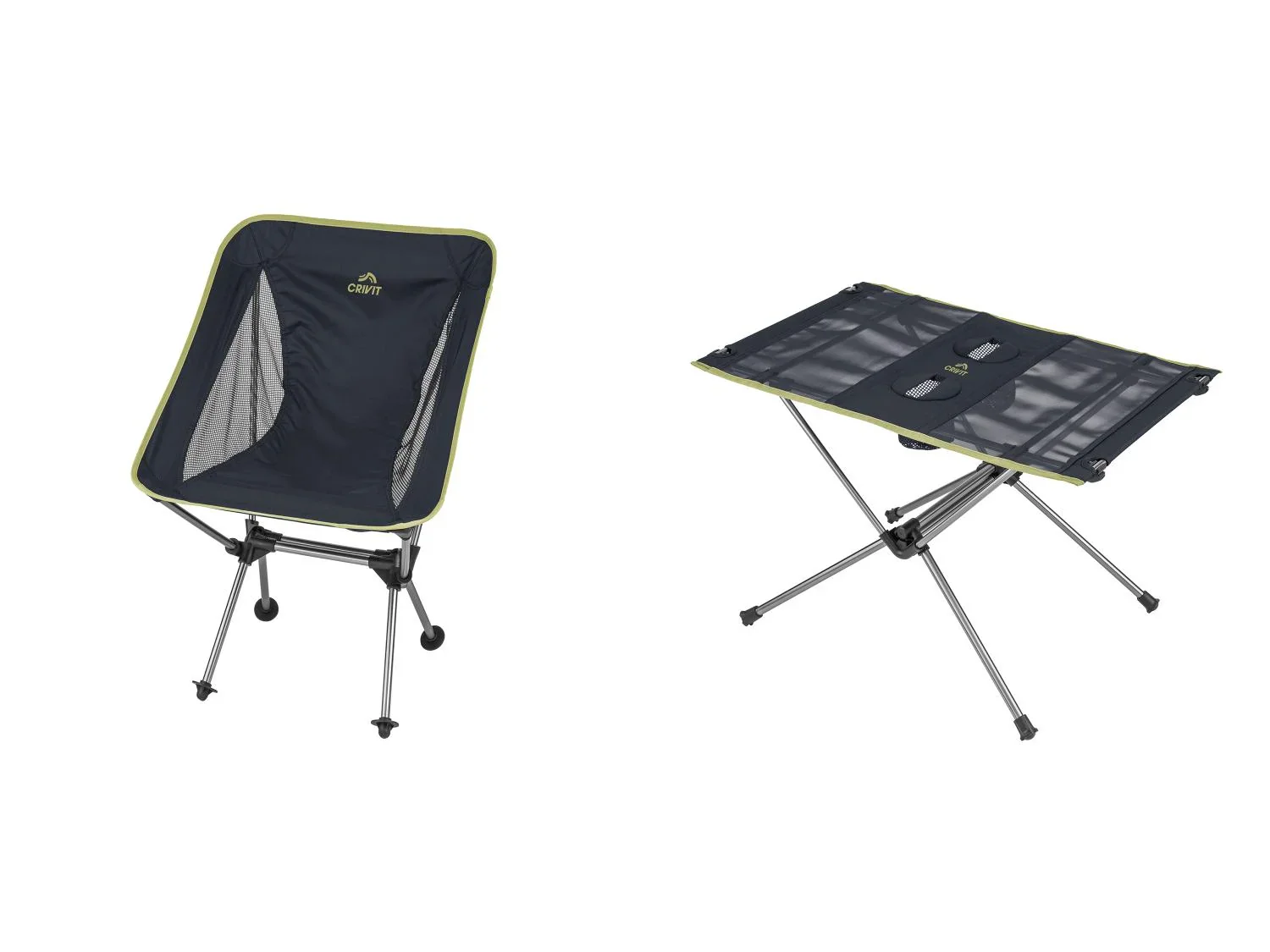 CRIVIT Chaise ou table de camping premium
