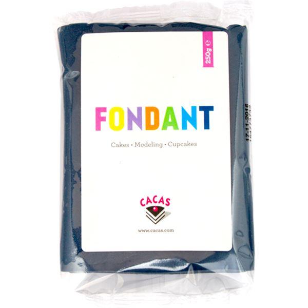 Fondant 250g marineblå