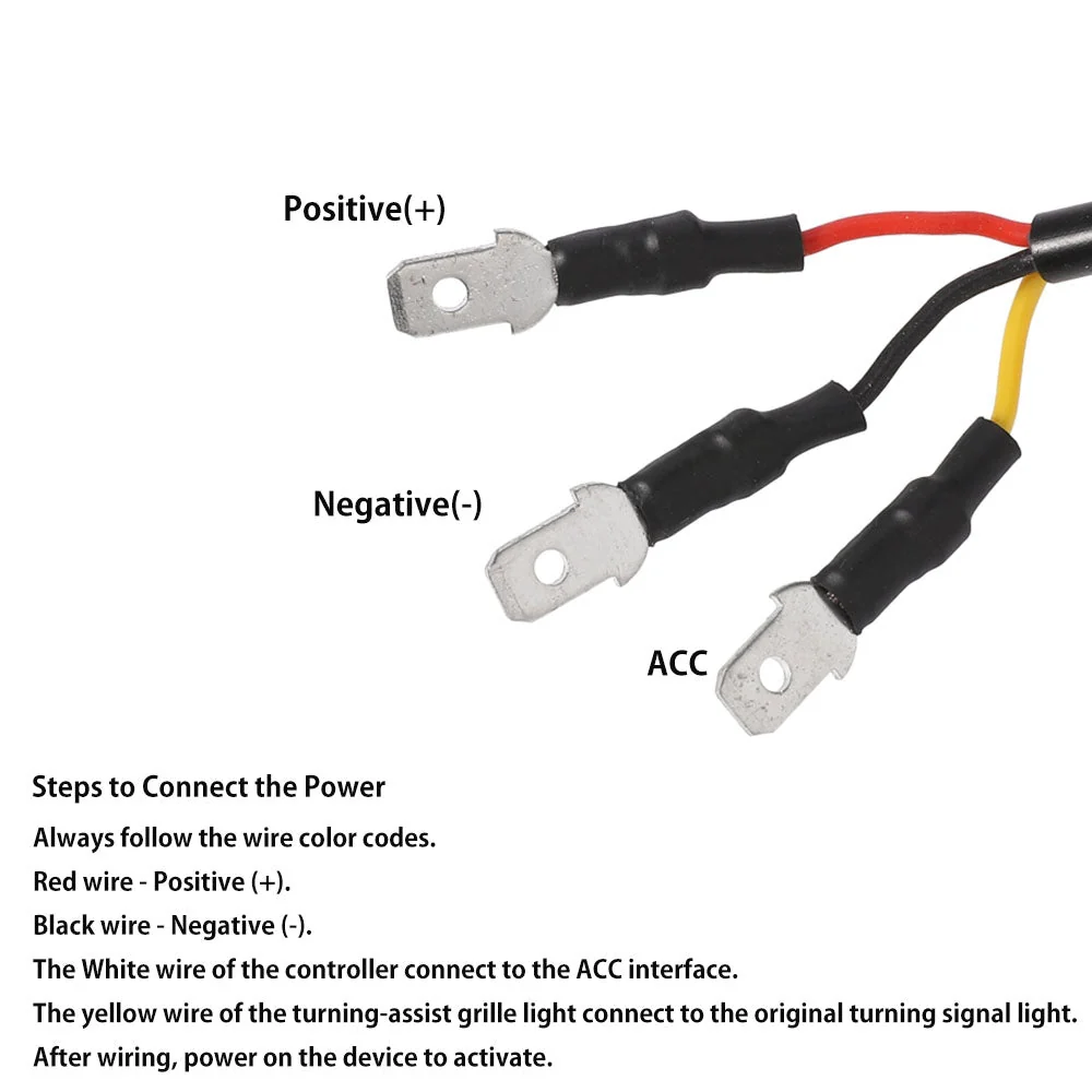 Multi-Mode Smart Control Module LED Grille Light Kit 21mm 1-to-4/6 Dual-Color White/Yellow LED System with Custom Brackets for Offroad Truck UTV